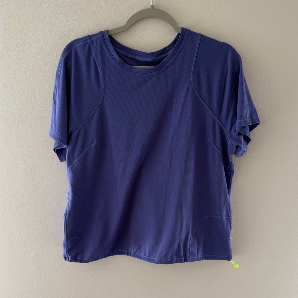 lululemon athletica Purple Short Sleeve Tee